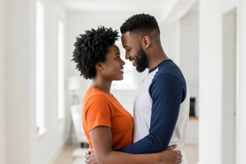 Nordica parents hugging